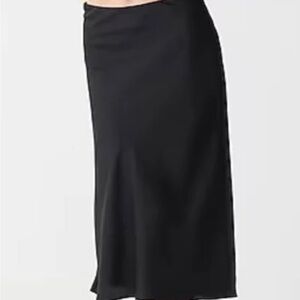 J. Crew Black Gwyenth Skirt - Elegant Black Women's Skirt